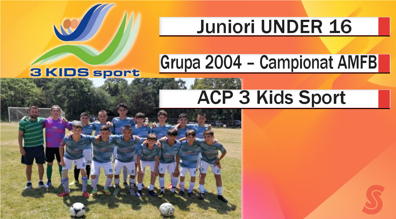 ACP 3 Kids Sport – Juniori U16 – Al doilea an de Serie 1!
