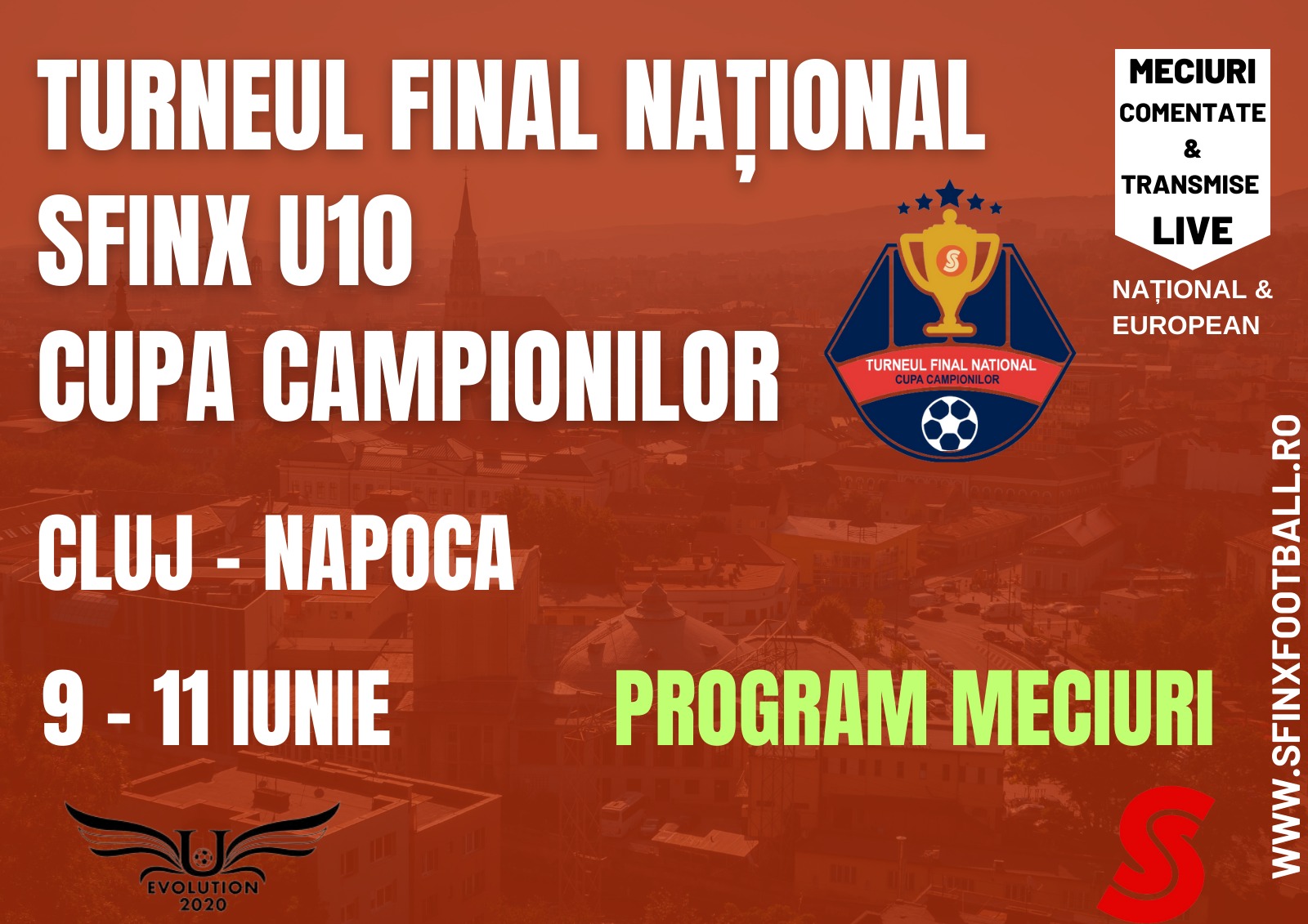 Program Meciuri Turneul Final Național Sfinx U10 (2013) – Cupa Campionilor, sezon 2022-2023
